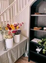 Supplies needed for a DIY Bouquet Bar